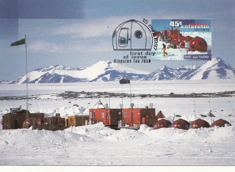 Maximum card Australia Antarctic Territory First Day of Issue 15 may 1997 Cover
