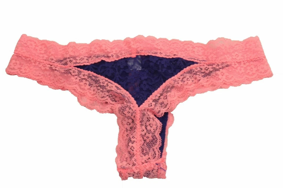 Jenni by Jennifer Thong Panty Moore Purple And Pink Lace Trim Size M - Image 1 of 2