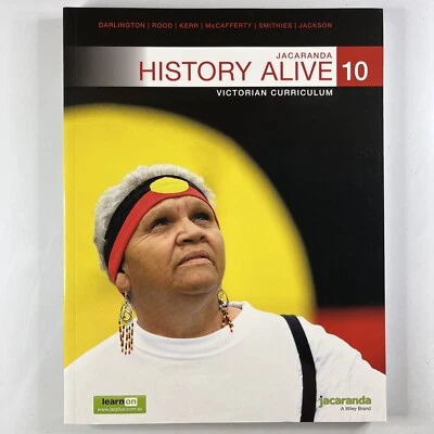Jacaranda History Alive 10 Victorian Curriculum Darlington Paperback Textbook - image 1 of 4