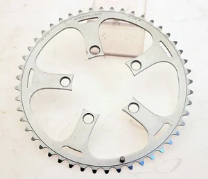 Stronglight Bike Chainring "S" 48t Silver 86 BCD - Installed - Excellent cond. - Picture 1 of 3
