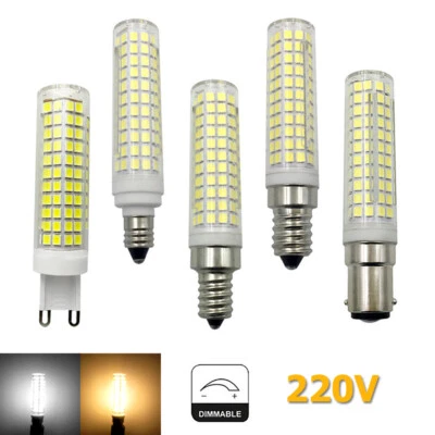 Led Light Bulb Dimmable 15w 230v Ceramic G9 Bulbs Cool White E12 Ba15d Corn E11 - Image 1 of 4