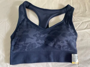 Member's Mark Women's Moisture Wick Seamless Racerback Sports Bra, Med Support M - Picture 1 of 5