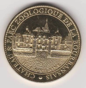 2010 TOKEN MEDAILLE SOUVENIR A-B - 35 720 N°1 CHÂTEAU & PARC DE LA BOURBANSAIS  - Picture 1 of 2