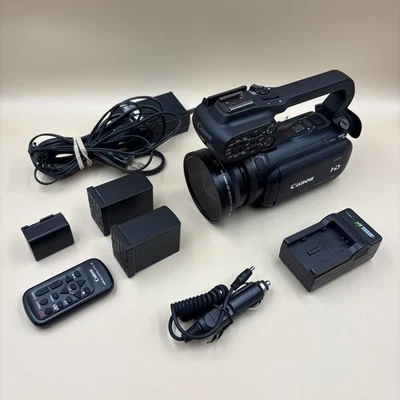 Canon XA10 Professional Camcorder Bundle 3 Batteries With Charger - Image 1 of 4