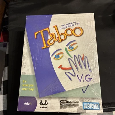 NEW Taboo Adult Board Game of Unspeakable Fun 2009 Edition Sealed in Box - Image 1 of 3