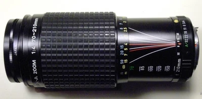 SMC Pentax-A Zoom 1:4, 70-210 mm Lens w/1A Filter & Circular Polarizer - Image 1 of 4