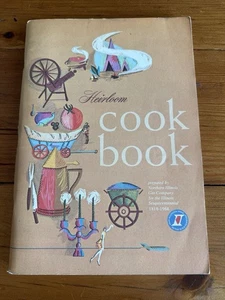 Heirloom Cook Book Cookbook Northern Illinois Gas Co Vtg 1968 Sesquicentennial - Picture 1 of 6
