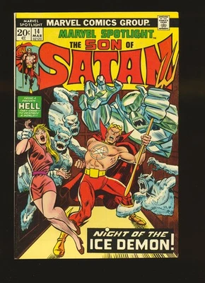 Marvel Spotlight # 14 - Son Of Satan, 1st Katherine Reynolds Fine+ Cond - Image 1 of 2