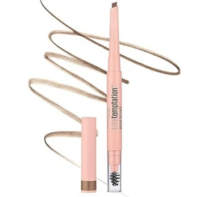 New Maybelline Total Temptation Eyebrow Definer Pencil 300 Blonde 1 Count - Picture 1 of 3