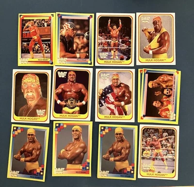 WWF Merlin Wrestling Trading Cards Hulk Hogan - Bild 1 von 2
