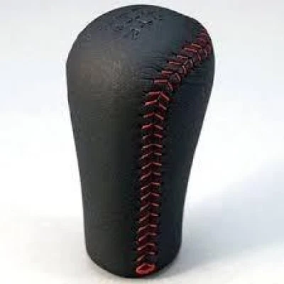 Genuine MAZDA RX-7 FD3S Spirit-R RS RSR 5MT Shift Knob Black Leather Red Stitch Foto 1 de 4