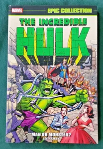 Incredible Hulk Epic Collection #1 Mann oder Monster Marvel Comics 2016 Lee Kirby - Bild 1 von 14