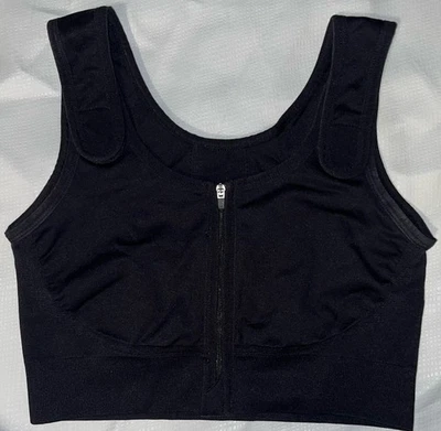 Новый Amoena 45011 Памела молнии после операции черный бюстгальтер 32/34 - Изображение 1 из 4