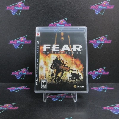 F.E.A.R. First Encounter Assault Recon PS3 PlayStation 3 Complete  - 1 Year Wa.. - Image 1 of 4