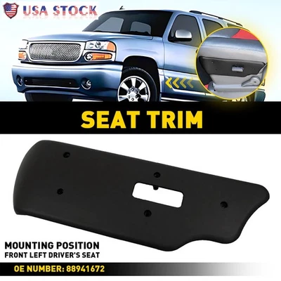 Cubierta de asiento del conductor para Chevrolet Avalanche 1500 2500 2003-2006 interruptor bisel embellecedor Foto 1 de 4