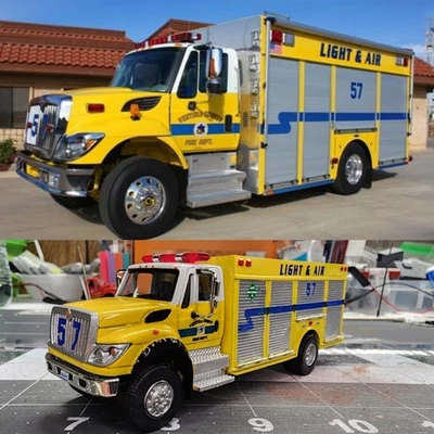 1/64 Kitbash Ventura County Fire Light & Air 57 - Image 1 of 4