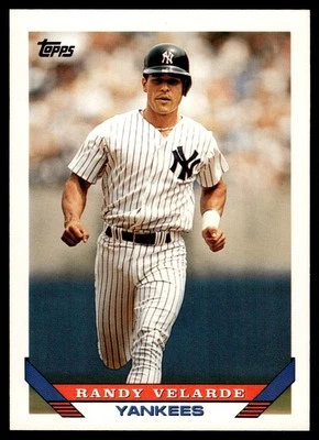 1993 Topps Randy Velarde New York Yankees #174 - Image 1 of 2