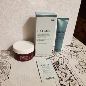 Elemis New Sunscreen Full Size & Black Cherry Cleansing Balm 50 Grams Set - Picture 1 of 2