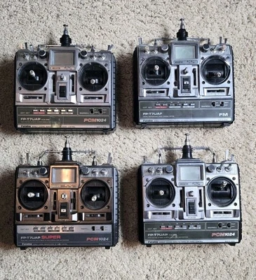 (4) X Futaba FP-T7UAP 7 channel PCM1024 Transmitters. Untested - Image 1 of 4
