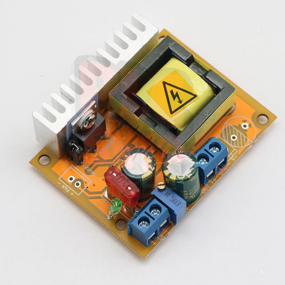 High Voltage ZVS DC-DC Boost Converter Regulator 8-32V 12V to 45V-390V NEW 1CPS - Image 1 of 1