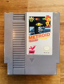 Metroid Nintendo NES, 1987 - Tested / Plays great!! Free Shipping !!