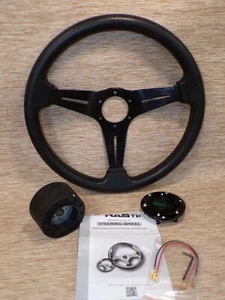 3/4" Keyway Marine Boat Steering Wheel Hub Adapter+Steering Wheel - Imagen 1 de 6