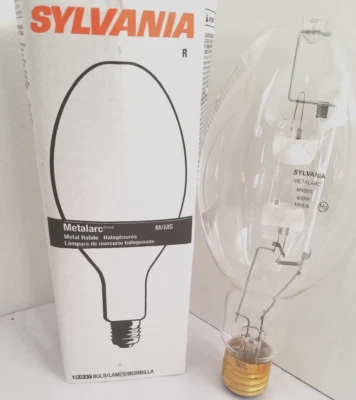 Sylvania M400/U/ED37 Metalarc E39 MOGUL BASE CLEAR 64036-0 - Image 1 of 4