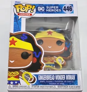 Funko POP! DC Super Heroes: Gingerbread Wonder Woman #446 - Vinylfigur - Bild 1 von 7