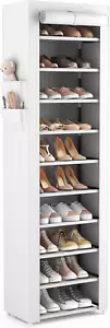 Vicye Schuhregal Mit 11 Ebenen, Schuhschrank Schmal Und Hoch Für 20-22 Paar Schu - Bild 1 von 8