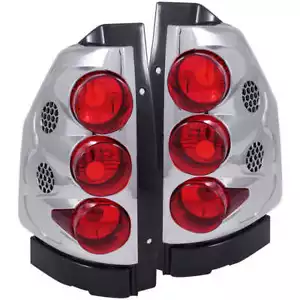 Conjunto de luz trasera de lente transparente cromada para GMC Envoy 2002-2008 - Imagen 1 de 2