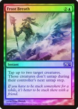 Frost Breath FOIL Magic 2012 / M12 PLD Blue Common MAGIC MTG CARD ABUGames