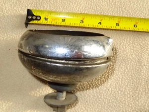 Vintage Chrome Light With Center Bolt - Picture 1 of 7
