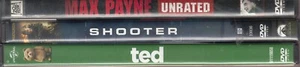DVD: MARK WAHLBERG Lot x 3 - Shooter / Max Payne Unrated / Ted Unrated - Picture 1 of 1