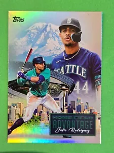 2024 Topps Serie 1 Julio Rodriguez Home Field Advantage HFA-7 Seattle Mariners - Bild 1 von 2