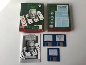 Omar Sharif's Bridge Apple macintosh floppy disk big box FR - Foto 1 di 5