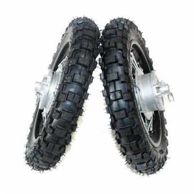 2.50 - 10 10" Inch Front Rear Drum Brake Wheel Rim Tyre Tire PIT PRO Dirt Bike - Image 1 of 4