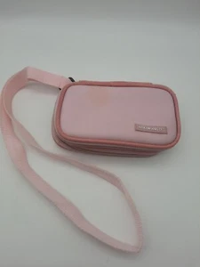 Estuche de viaje/almacenamiento de juegos portátil Nakiworld Nintendo rosa correa larga 6" x 4" - Imagen 1 de 10