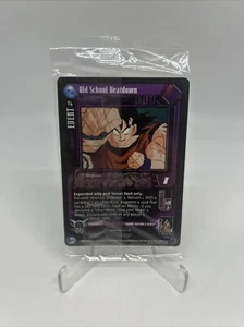 Dragonball GT Tin Promo Sealed 4 Cards Old School Beatdown DBZ CCG DBGT - Picture 1 of 2