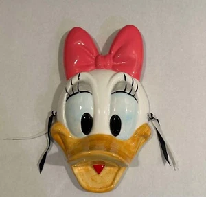 Vintage Ceramic Walt Disney Company SCHMID Daisy Duck Wall Mask Plaque Donald - Picture 1 of 2
