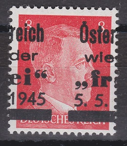 Lokalausgabe Losenstein 8 Rpf. Stark verschobener Aufdruck Postfrisch ** - Picture 1 of 3