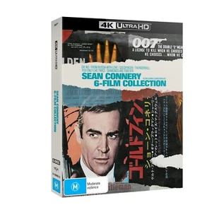 James Bond - Sean Connery 6-Film Collection (4K UHD) NEW - Picture 1 of 2