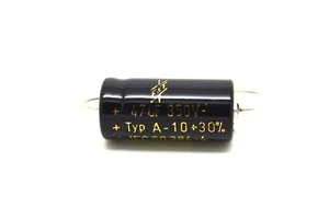 F&T CAPACITOR 47uF 350V FOR AMPLIFIER - OLD RADIO - TUBE AMP - Picture 1 of 1