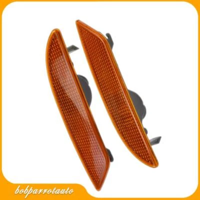 Fits LH+RH Mercedes-Benz W221 S450 S550 S600 2 LED Bumper Side Marker Light - Image 1 of 4