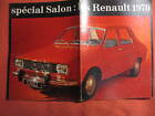  Renault mini catalog  car brochure 1970