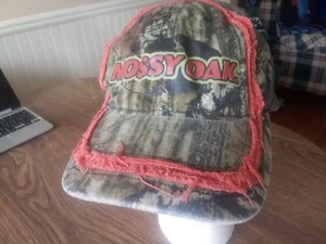 Mossy Oak Hunting Fishing Hat Camoflauge Outdoors Outfitters Dad Gift baseball - Picture 1 of 12