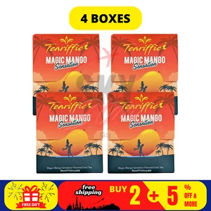 4 Box (48 Sachets) Magic Mango Sensation Sexual Men Herb Energy Coffee - Picture 1 of 15