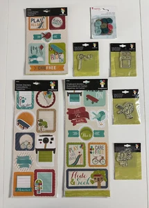 Imaginisce Fun All Day - Konvolut - Briefmarken, Spanplatten, Stickerstapler, Spanplatten, - Bild 1 von 1