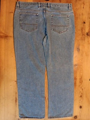 Pantalones de mezclilla Big Mac Workwear de colección para hombre real 41X30 calce relajado pierna recta lavado medio Foto 1 de 4