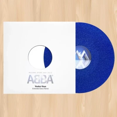 BLUE 180G VINYL----  ABBA Voulez-Vous (Extended Dance Remix) RSD 12" SINGLE 1107 - Image 1 of 4