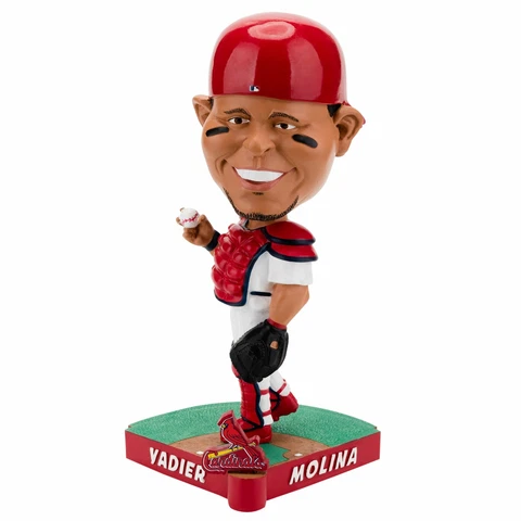 Yadier Molina St. Louis Cardinals Special Edition Caricature Bobblehead MLB Cover